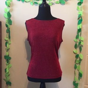 XOXO sparkly stretchy top Size Large